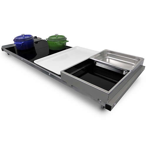 VT4, 4 panel countertop food warming bain marie alternative