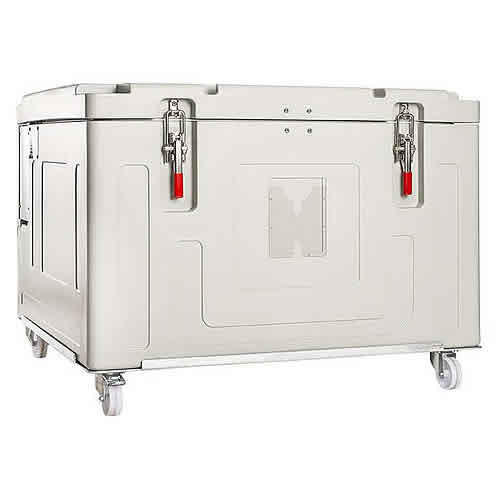 DryIcy 540 Insulated Container with castors