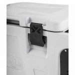 Koala50AS portable refrigerator lid catch detail