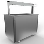 Foodservice Counter with Heated Gantry, VC3HT